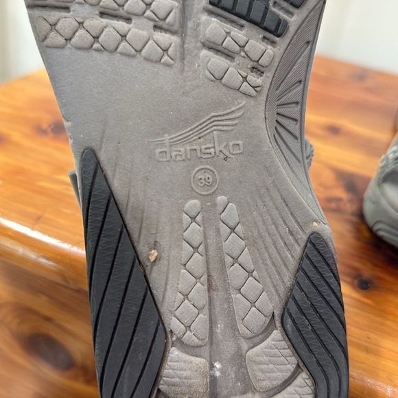 Dansko Rosette Slip-On Gray Sport Sandals 39 - Picture 8 of 8